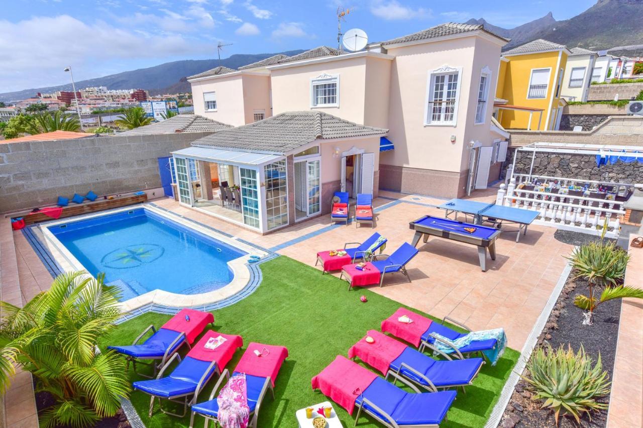 Villa Teide Sol Con Piscina Climatizada, Playa Fanabe, Costa Adeje Exterior photo