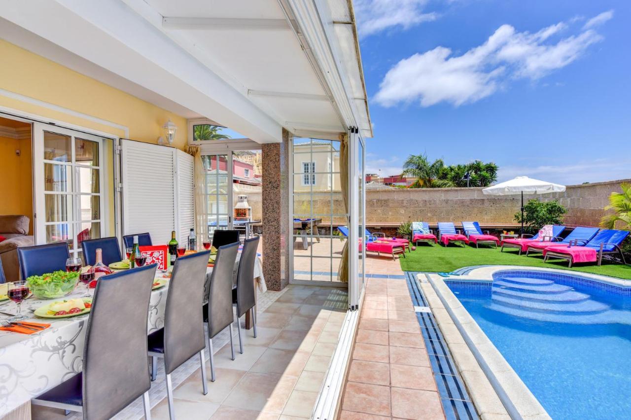 Villa Teide Sol Con Piscina Climatizada, Playa Fanabe, Costa Adeje Exterior photo